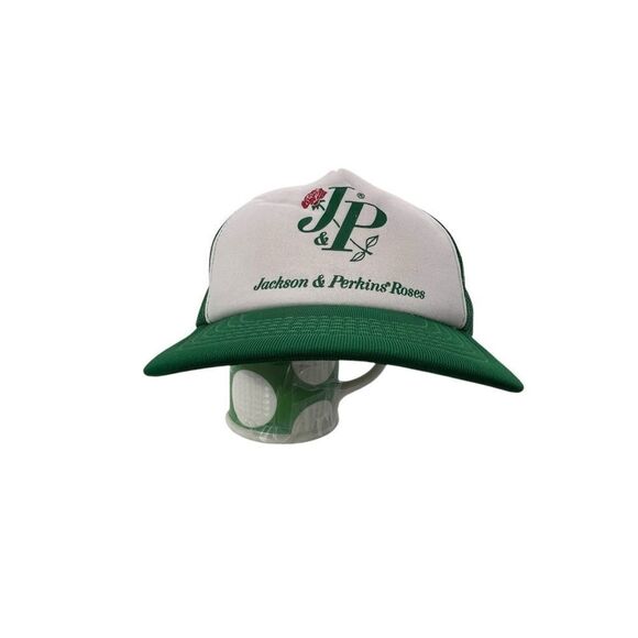 🌹vintage Royal Crown J&P Jackson & Perkins trucker hat snapback rose growers - Picture 6 of 14